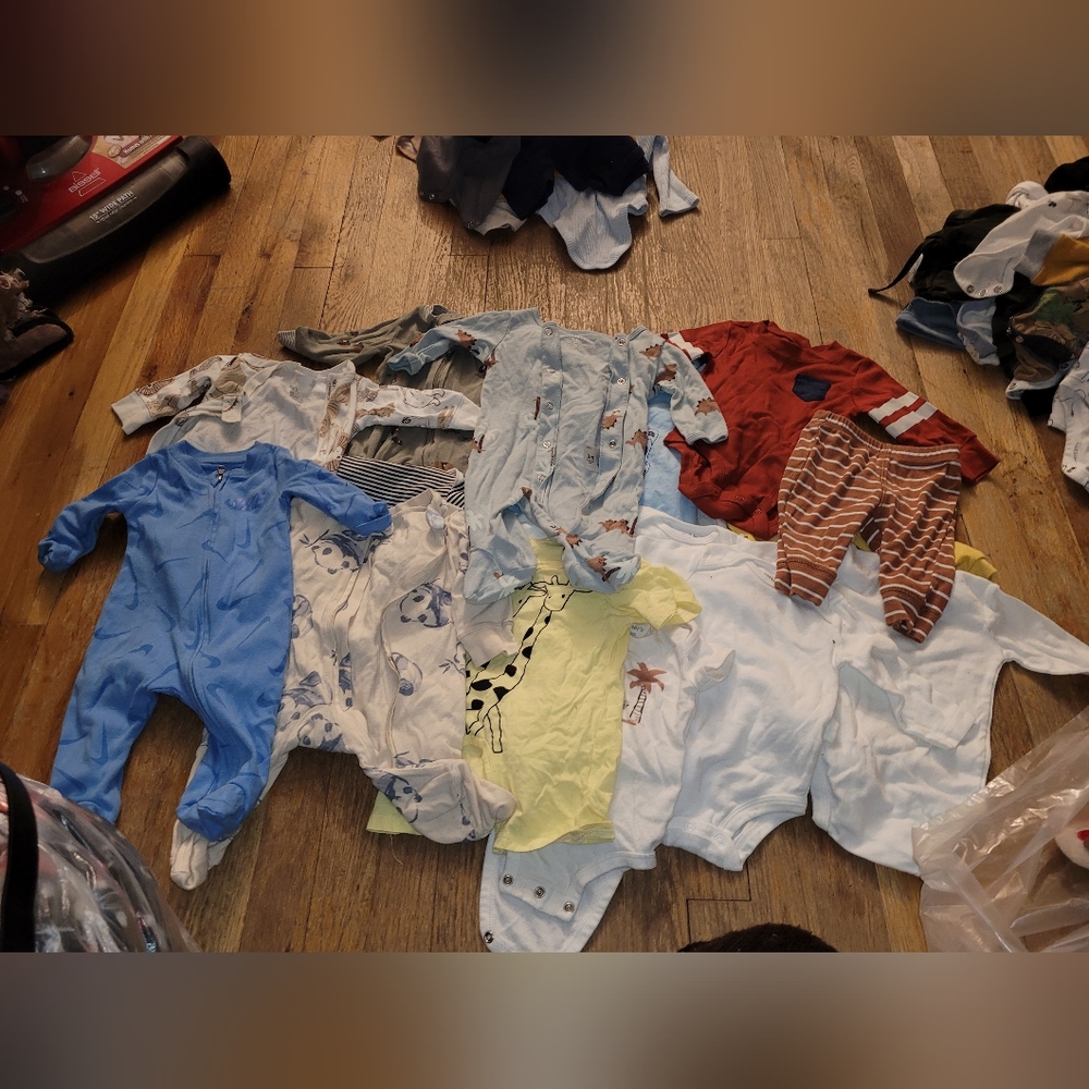 Infant baby boy clothing lot 3 months